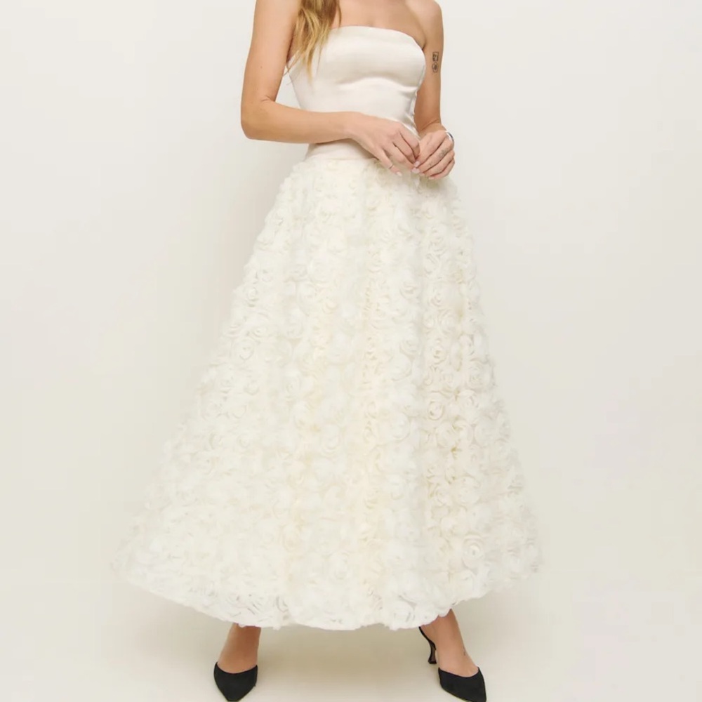 Reformation Rosy Strapless Dress